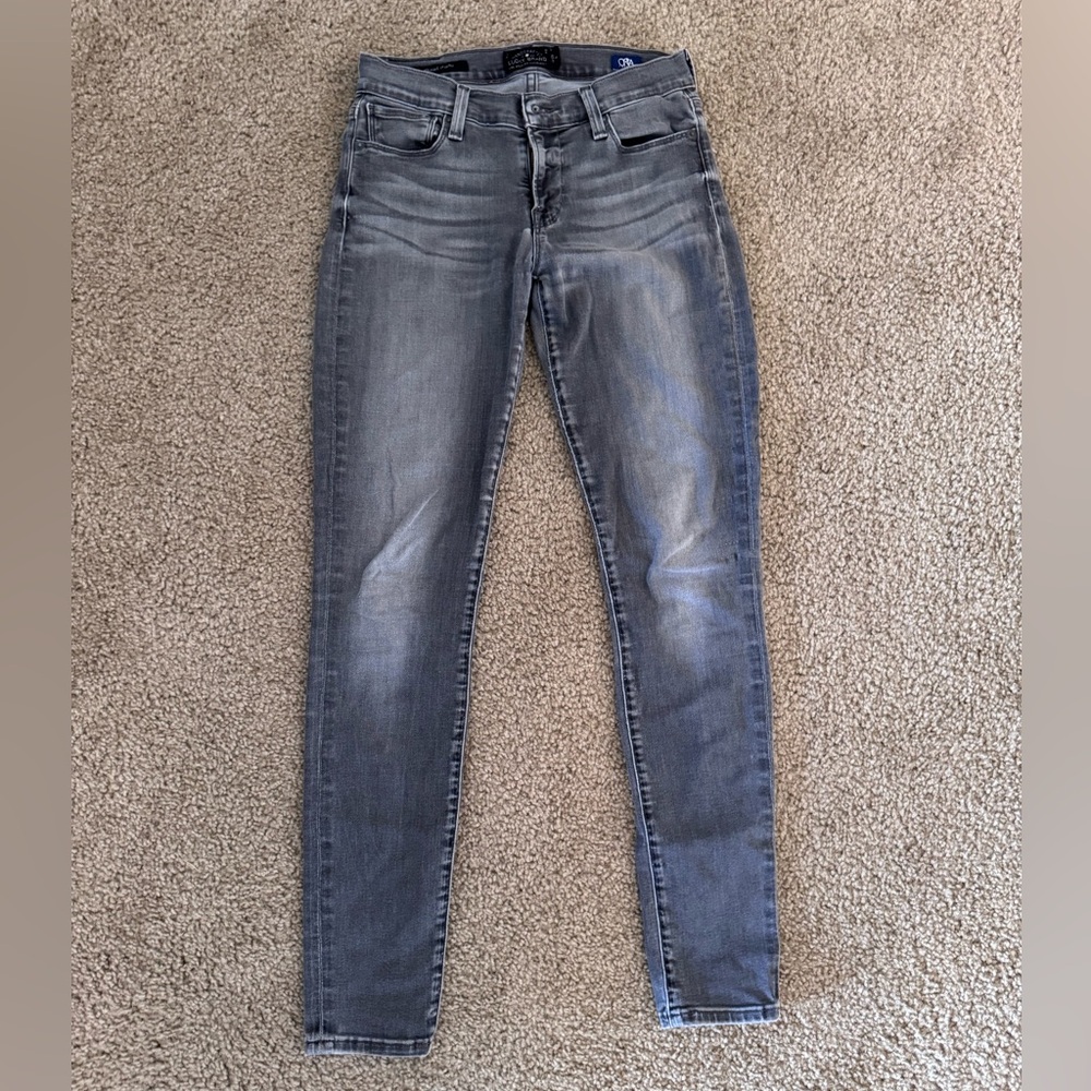Lucky Brand Gray Skinny Jeans with Modern Fit